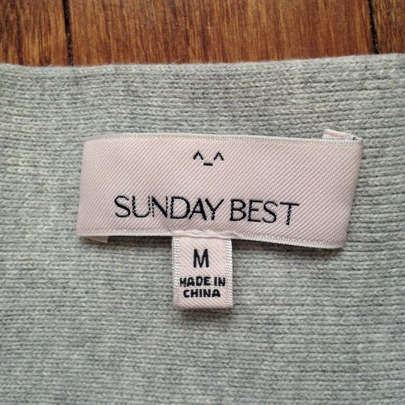 Aritzia Gray Mini Skirt - Picture 6 of 7